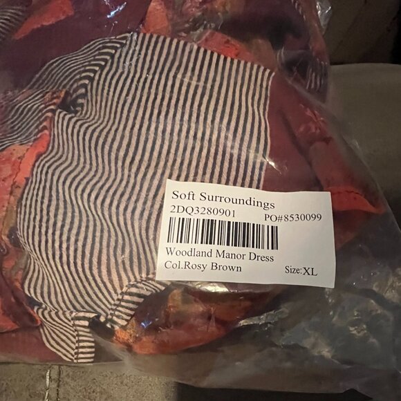 Soft Surroundings Feminine Woodland Manor Dress XL (18) - Picture 7 of 8